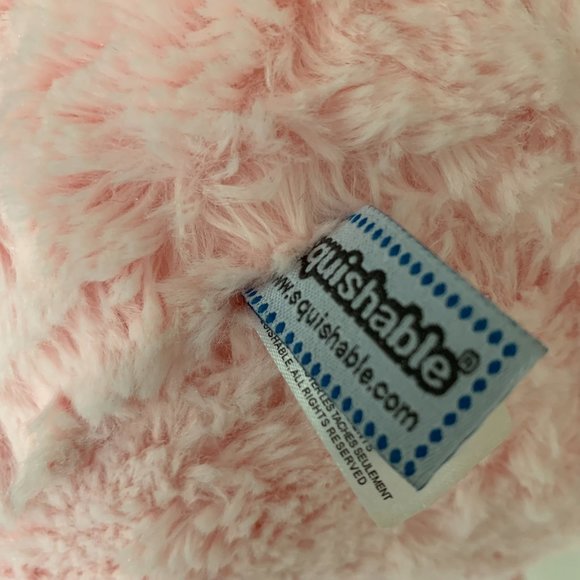 Squishable Pink Sloth Cuddly Cute Kawaii Fuzzy Plush Doll Stuffed 11" by 9" - Picture 4 of 9